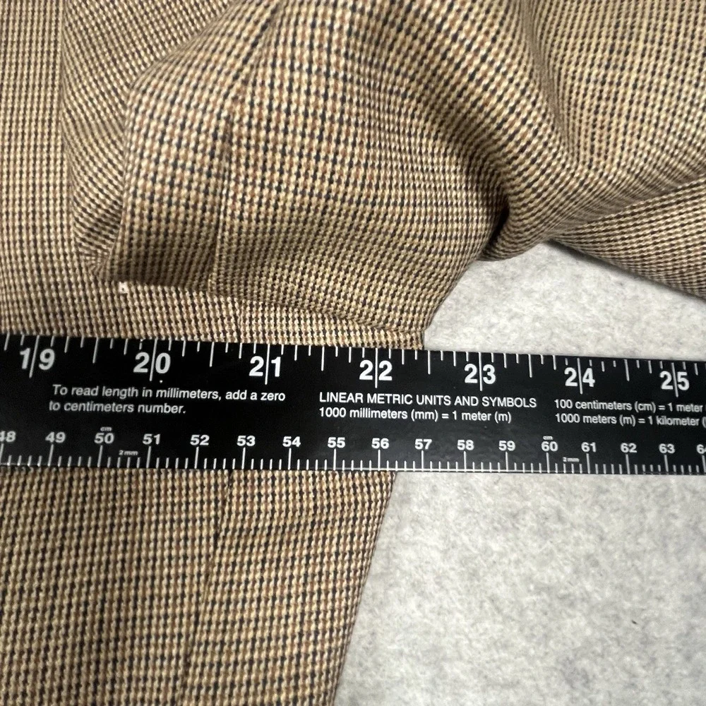 Brooks Brothers Blazer Mens 45R Brown 100% Wool Lined Madison Fit Jacket‎ READ
